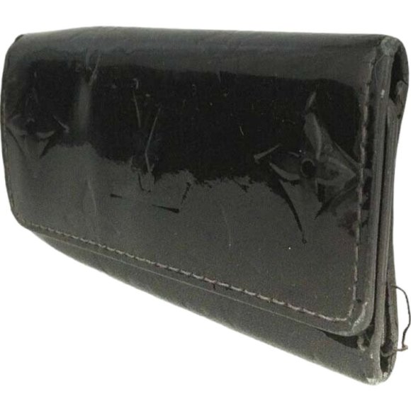 019128T Louis Vuitton Key Case Multicles 4 Ring Amarante Monogram Vernis - Picture 3 of 8